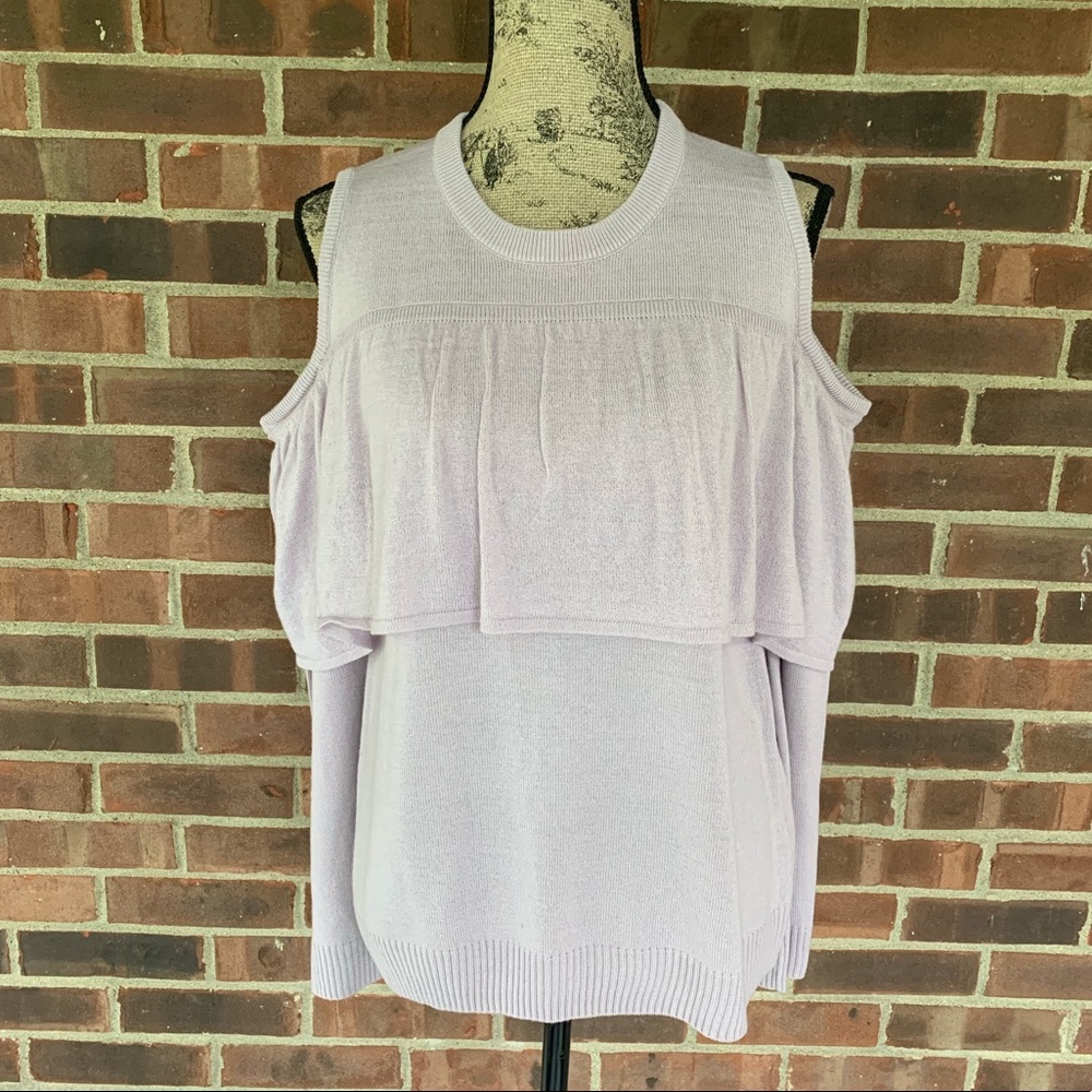 NWT Do + Be cold shoulder sweater